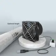 Lightweight USB Fume Extractor with Adjustable Speed Settings Available