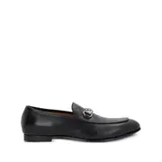 [Gucci] Gucci Horsebit-plaque Loafers 8 US BLACK