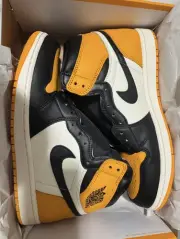 NEW AIR JORDAN 1 RETRO HIGH OG MEN'S SIZE 11.5 "TAXI" BLACK 555088 711 SNEAKERS