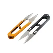 2 Pcs Metal Grip Yarn Fishing Line Scissors Cross Stich Thread Cutter Tool