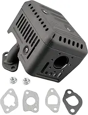 Muffler Assembly Compatible with Champion 196cc 212cc 224cc Engine Log Splitter Chipper Shredder Pressure Washer Front Tiller and More Power Equipment