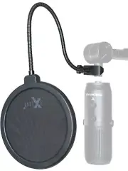 iXtech Professional Microphone Pop Filter Mask Shield For Blue Yeti and Any Mic