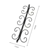 Wine Glass Rack Under Cabinet Stemware Rack Wire Wine Glass Holder Wall Hanger༒
