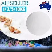 UP10kg Aquarium White Fine Sand Substrate Pet Aquarium Fish-Tank Reptile Bird AU