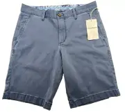 Tommy Bahama Boracay Shorts Mens 30W 10" Portside Blue Embroidered Logo Stretch