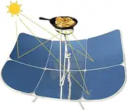 Solar Cooker Stove Kits, 2500W Portable Parabolic Solar Cooker, Concentrating Solar Cooker, Foldable Solar Cooker, Solar Oven, Outdoor Ovens, for Outdoor Barbeque Picnic