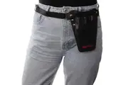 MATRIX Leather Tool Belt Barber Hairdressing Pouch Scissor Waist Pouch Bag