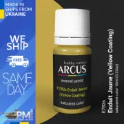 Arcus 783 Enamel paint French aviation WW2 Enduit Jaune saturated color