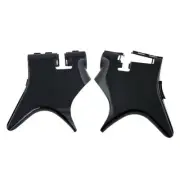 Black Front Fork Frame Cowl Protector For Honda Shadow VT600 VLX 600 1988-07