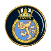 HMS Unseen, Royal Navy Pin Badge