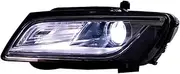 Compatible for Audi Q5 2009-2018 Headlights DRL LED Bi Xenon Bulb Fog Lights Car Accessory Head Lamp(No Bulb)