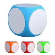 Blank Dice Write On Wipe Off Dice Portable Cleanable Blank Game Cubes Classroom