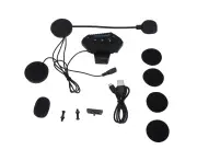 Motorcycle Bluetooth Earphone Helmet Bluetooth Intercom Headset with Automatic Answering Hands Free Function