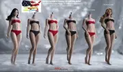 NEW TBLeague PHICEN 1/6 FEMALE Seamless Figure Small bust Body S46 A S47 B ❶USA❶