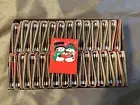 VINTAGE HALLMARK MATCHBOOKS RED SNOWMEN 50 CT (20 MATCHES EA.) NOS NIP!