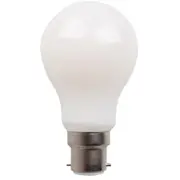 SAL LED LAMP A60 GLS 8W NW B22 DIMMABLE 950 Lumens 240VAC 80CRI Filament 105mm L x60mm Dia OPAL Sunny Australia Lighting LED lamp [LG9-50B22D]