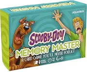 AQUARIUS Memory Master Scooby Doo Card Game, Fun Memory Challenge with Scooby, Shaggy, and Friends, 4 Players, Ages 6+, 30 Minute Playtime, Officially Licensed Scooby Doo Merchandise
