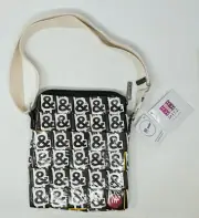 Mitz M&M's Candy Messenger Bag Crossbody Plain Peanuts Recycled Wrappers New NWT