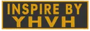 INSPIRE BY YHVH Patch Christian W/ VELCRO® Brand Fastener Emblem Gold Version