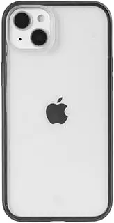 3sixT BioFlex Phone Case for iPhone 14 Plus, Clear/Black