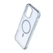 iPhone 16 Plus Transparent Drop Protection Case Cover: Enhanced Guard for Screen and Camera, MagSafe Compatibilityy - Clear Blue