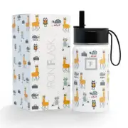 NNEDSZ Iron Flask Kids Water Bottle, Party Town, 14oz/415ml