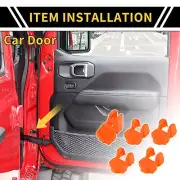 Door Limiting Cover Trim for Jeep Wrangler JL JLU 2018-2024 Orange