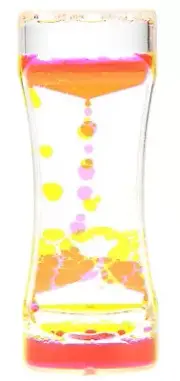 Liquid Motion Bubbler (Yellow Pink)