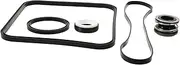 Pool Pump Supplies 1 Set Rubber Sealing Circles Quick-fit Leak- Long-Lasting for Models