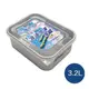 AKAO 深型鋁合金急速冷凍解凍保鮮盒-3.2L