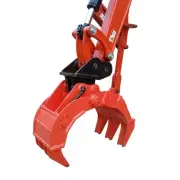 Mechanical Grab Rock Log Grag Grapple - To Suit Excavator - 1.0 - 9.9 Tonne