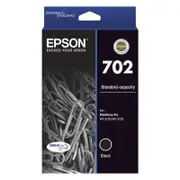 Original Epson 702 Black Ink Cartridge Toner WF-3720 WF-3725 T344192