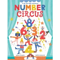 在飛比找蝦皮商城優惠-Number Circus (硬頁翻翻書)(硬頁書)/Syl