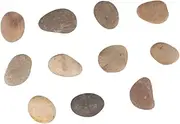 STOBOK Set of 10 Hand-Painted Stones DIY Bracket for Boys and Girls Home Decor School Projects (2-4cm Random)