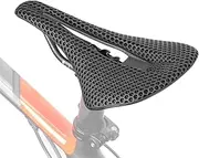 [Acunny] Comfortable Men's Cycling Seats, Comfortable Cycling Seat - Comfortable Bike Saddle Seat | Wide 3D Carbon Fiber Cycling Seat, Soft Waterproof Cushion