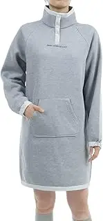 nano universe GOLF(ナノユニバース ゴルフ) 045-4224602 Women's Long Sleeve Sweat Dress (Fleece Lined, Heavy Weight) / Golf