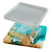 Urban Crafter Silicone Square Mould coaster 13x13x1cm