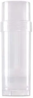 Empty Deodorant Twist-up Containers (Natural, White, Black) - for lotion bar, heel balm etc. (3.15 oz.) - Travel Size Empty Deodorant Tubes 90g Large Size (5 Pack)
