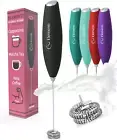 Frother Wand - Easy to Use Milk Frother Wand & Handheld Electric Stirrer for Pow