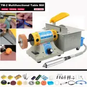 Multipurpose Jewelry Rock Cutting Polishing Machine Bench Grinder Lathe Polisher