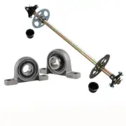 740mm 29'' Rear Live Axle Kit Hub Bearing for Drift Trike Go Kart Quad ATV Buggy