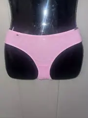 Steve Madden Pink Stars Mesh Stretchy Bikini Panty Underwear Sissy Size Small