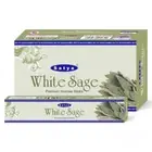 12 x Satya Mumbai 15GMS - White Sage Incense Sticks BULK (Total 180gms)