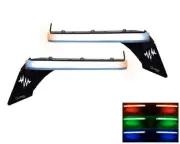 Quake LED Slim DRL Fender Chop Kit w/ RGB Turn Signal Lights for JL / JT Rubicon (for: Jeep)