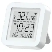 Smart LCD Thermometer Hygrometer Wi-Fi Temperature Humidity Sensor Monitor