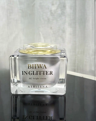 Atritena BIIWA IN GLITTER AG Bright Cream /CC Cream All In One 50g Made In Japan