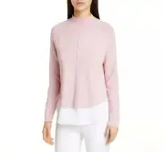 Ted Baker London Popilia Sweater Top Light Pink Size 2 MSRP: $229.00
