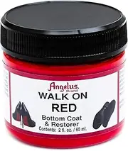 Walk On Red Bottom Coat & Restorer Angelus Brand Acrylic Leather Paint for Christian Louboutin Heels Only Contents: (2 fl. oz / 60 ml)