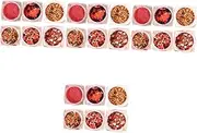 Baluue Sets Heart Nail Charms Heart Glitters for Nails Sparkling Sequins Party Decorations