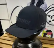 ALPINESTAR MENS CAP "CODEX TECH" IN BLACK FLEX FIT MX SKATE CURVED BRIM PEAK